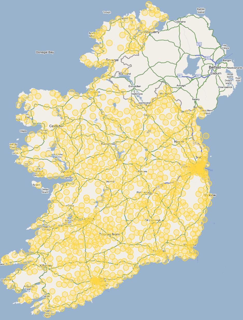 broadband coverage in Ireland