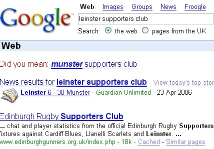 Leinster Supporters Club