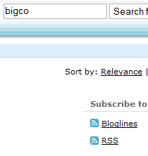 Bloglines search