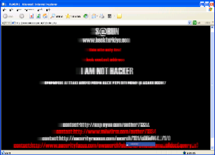 Eamon Ryan website hacked