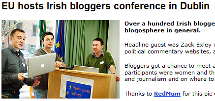 European Commission Blogging