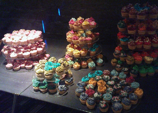 Irish Web Awards cupcakes