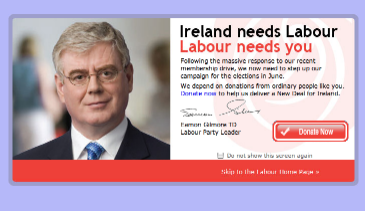 Labour front page