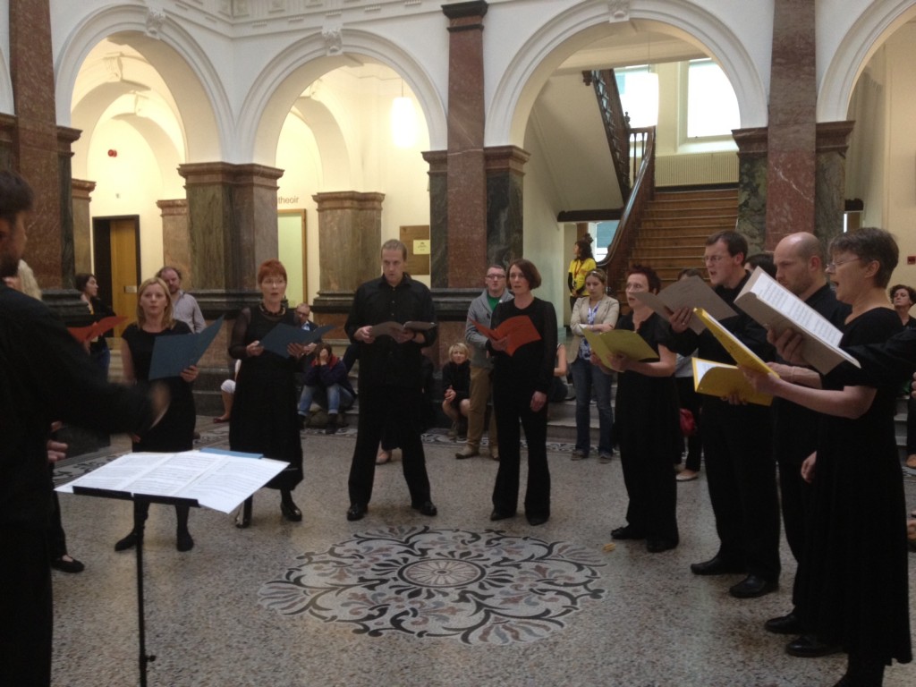 Cork Chamber Choir in Cork Courthouse